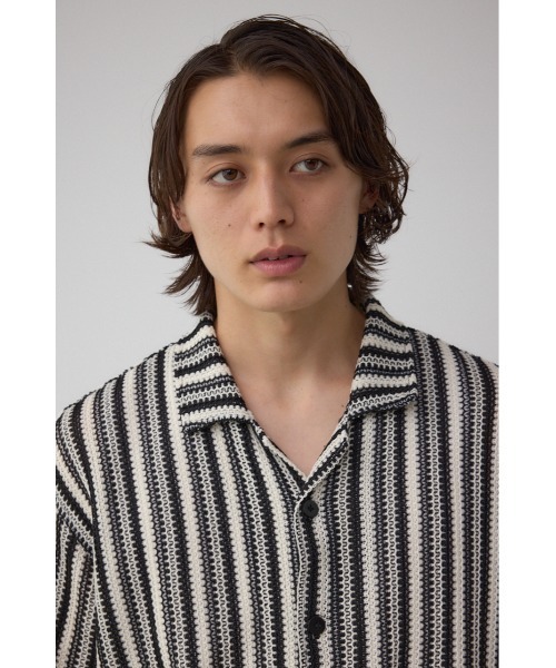 AZUL by moussy(アズールバイマウジー)の「アソートデザインメッシュシャツ(シャツ/ブラウス・メンズ・ホワイト系その他/グレー系その他/ホワイト系その他2/ブラック系その他・MEDIUM/LARGE)」の12枚目の写真