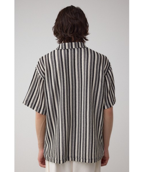 AZUL by moussy(アズールバイマウジー)の「アソートデザインメッシュシャツ(シャツ/ブラウス・メンズ・ホワイト系その他/グレー系その他/ホワイト系その他2/ブラック系その他・MEDIUM/LARGE)」の9枚目の写真