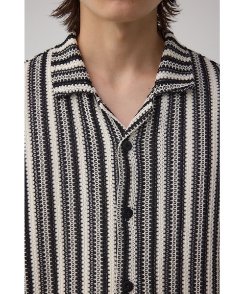 AZUL by moussy(アズールバイマウジー)の「アソートデザインメッシュシャツ(シャツ/ブラウス・メンズ・ホワイト系その他/グレー系その他/ホワイト系その他2/ブラック系その他・MEDIUM/LARGE)」の10枚目の写真