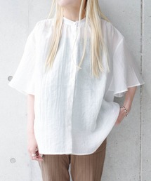 SWITCH BY ARCH（スイッチバイアーチ）の「【ARC】【SWITCH by ARCH】シアー フレアスリーブ シャツ（シャツ/ブラウス）」