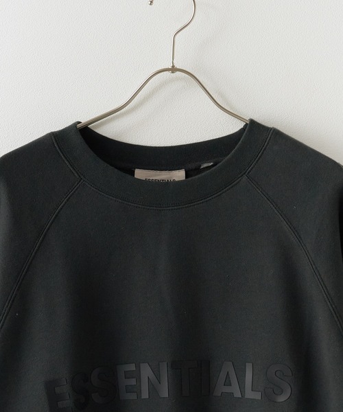 FOG ESSENTIALS(エフオージーエッセンシャルズ)の「FOG ESSENTIALS/エッセンシャルズ FRONT LOGO CREW SWEAT SHIRTS スウェット(スウェット・メンズ・ブラック/クリーム・S/L)」の10枚目の写真