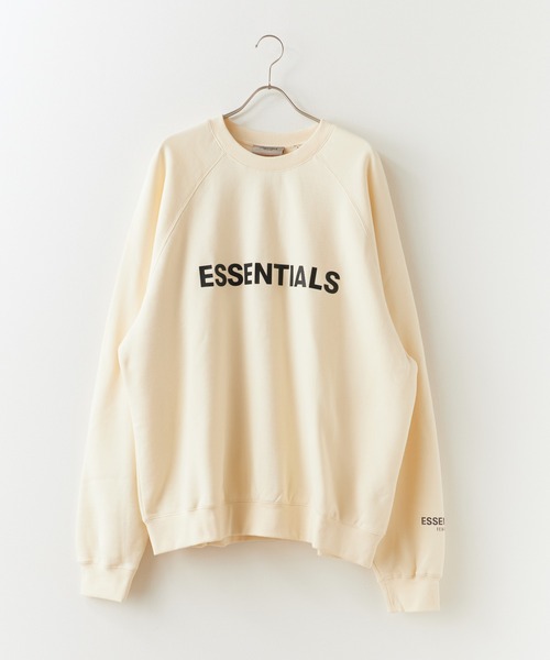 FOG ESSENTIALS(エフオージーエッセンシャルズ)の「FOG ESSENTIALS/エッセンシャルズ FRONT LOGO CREW SWEAT SHIRTS スウェット(スウェット・メンズ・ブラック/クリーム・S/L)」の16枚目の写真