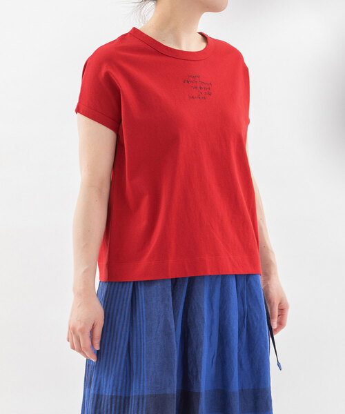 nop de nod｜ノップドゥノッドのTシャツ/カットソー（刺繍）通販
