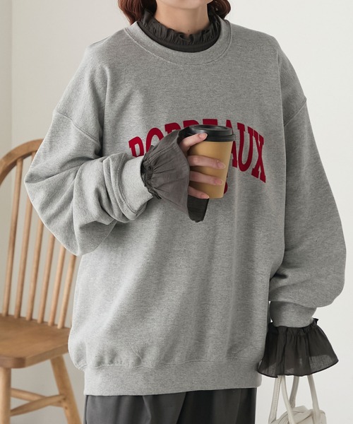 マシンウォッシャブル】シアーコットンフリルブラウス/インナー