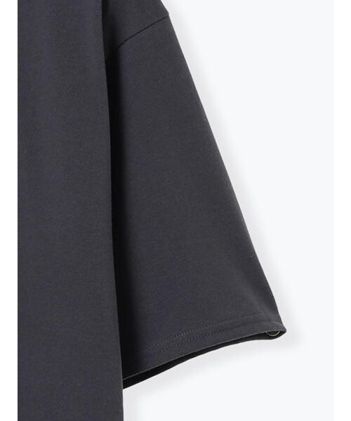 Lugnoncure（ルノンキュール）の「前後ロゴハーフスリーブTシャツ（Tシャツ/カットソー・レディース・ブラック/オフホワイト/チャコールグレー・F）」の19枚目の写真