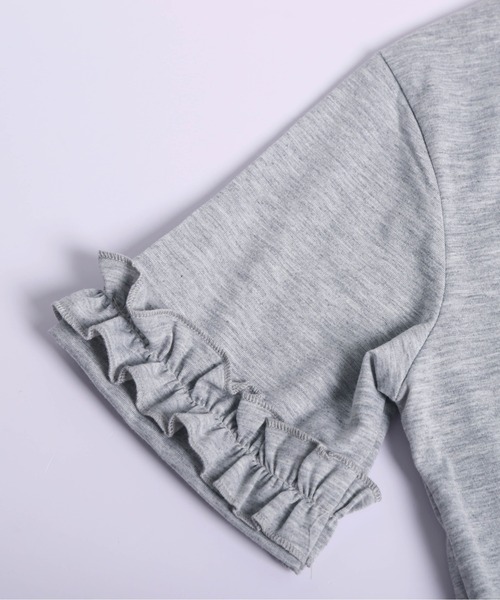 AMELY(エミリー)の「ティアードフリル ドッキングトップス(シャツ/ブラウス・レディース・ブラック/グレー/チャコール・フリー)」の16枚目の写真