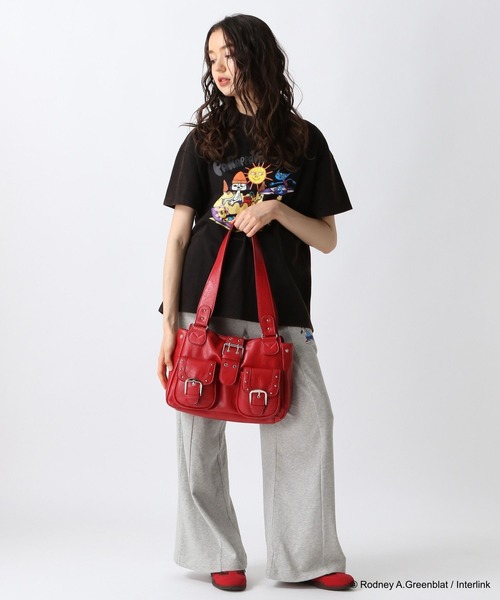 FOREVER 21（フォーエバー トゥエンティーワン）の「【パラッパラッパー】スウェットパンツ（スウェットパンツ・レディース・ブラック/グレー・SMALL/MEDIUM）」の10枚目の写真