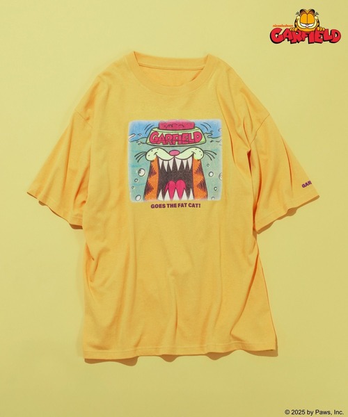 niko and...（ニコアンド）の「CHARACTER PRINT T-SHIRT（Tシャツ/カットソー・メンズ・チャコール/グリーン/オフホワイト/グレー/イエロー/ブラック/ライトグレー/ネイビー/ホワイト・MEDIUM/LARGE）」の9枚目の写真