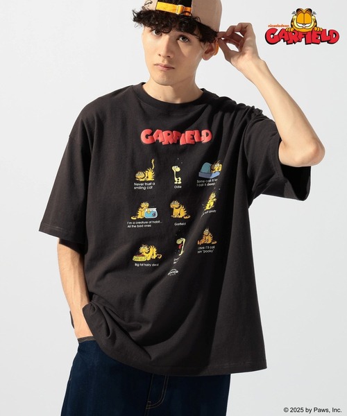 niko and...（ニコアンド）の「CHARACTER PRINT T-SHIRT（Tシャツ/カットソー・メンズ・チャコール/グリーン/オフホワイト/グレー/イエロー/ブラック/ライトグレー/ネイビー/ホワイト・MEDIUM/LARGE）」の22枚目の写真