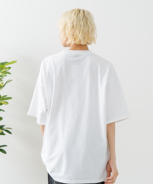 SAVIER(サビアー)の「【SAVIER/サビアー】アニマルプリント オーバーサイズ Tシャツ(Tシャツ/カットソー・メンズ・ホワイト/ブラック・MEDIUM/LARGE)」の11枚目の写真