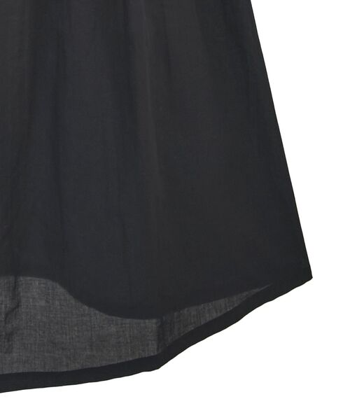 earth music&ecology（アースミュージックアンドエコロジー）の「ギャザーロングワンピース（ワンピース・レディース・ホワイト系その他2/ライトブルー/ブラック・FREE）」の15枚目の写真