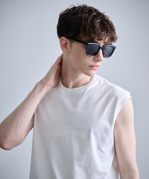 NUMBER (N)INE(ナンバーナイン)の「【NUMBER(N)INE/ナンバーナイン】WELLINGTON SUNGLASSES / アイウェア / サングラス / UVカット(サングラス・メンズ・ブラック/クリア・FREE)」の7枚目の写真