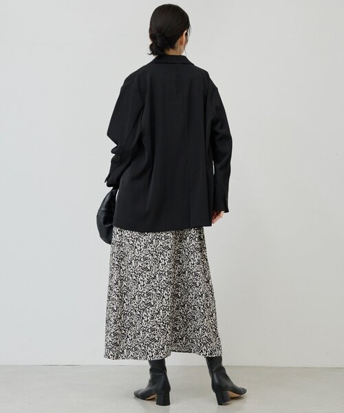 GALLARDAGALANTE（ガリャルダガランテ）の「ライトテーラードジャケット（テーラードジャケット・レディース・モカ/ブラック・0/1）」の9枚目の写真