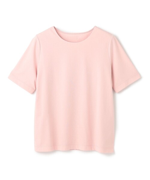 UNFILO（アンフィーロ）の「LAYERED FRONT Tシャツ（Tシャツ/カットソー・レディース・ブラック系/ホワイト系/ベージュ系/ローズ系・MEDIUM/LARGE/SMALL）」の15枚目の写真