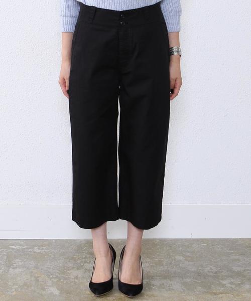 coen（コーエン）の「起毛チノガウチョパンツ2◆（その他パンツ・レディース・ブラック/オリーブ・MEDIUM/SMALL/LARGE）」の11枚目の写真