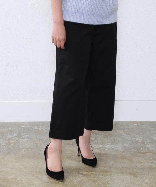 coen（コーエン）の「起毛チノガウチョパンツ2◆（その他パンツ・レディース・ブラック/オリーブ・MEDIUM/SMALL/LARGE）」の6枚目の写真