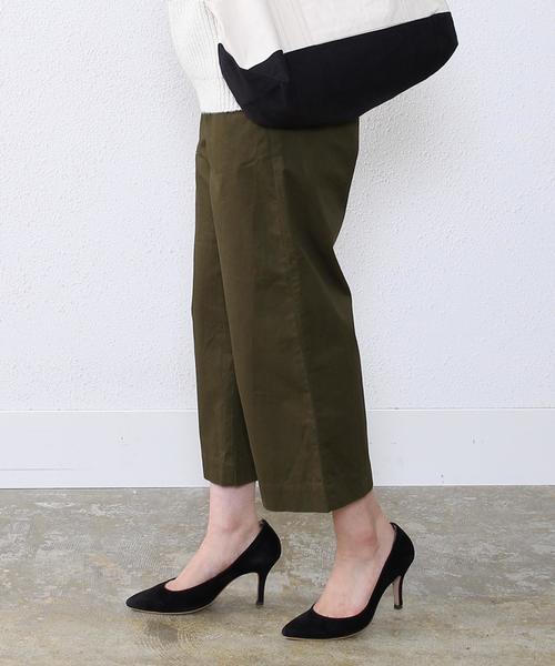 coen（コーエン）の「起毛チノガウチョパンツ2◆（その他パンツ・レディース・ブラック/オリーブ・MEDIUM/SMALL/LARGE）」の9枚目の写真