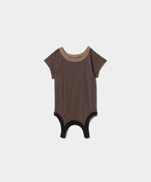 MILLER(ミラー)の「Miller double-end tank top T-shirt(Tシャツ/カットソー・レディース・ワイン/グリーン/ブラウン/ホワイト×ホワイト/イエロー/ブラック×ブラック/ブラック系/サックスブルー・38/36)」の1枚目の写真