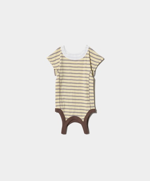 MILLER(ミラー)の「Miller double-end tank top T-shirt(Tシャツ/カットソー・レディース・ワイン/グリーン/ブラウン/ホワイト×ホワイト/イエロー/ブラック×ブラック/ブラック系/サックスブルー・38/36)」の7枚目の写真