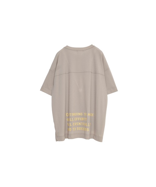 Nora Lily（ノラリリー）の「【Nora Lily】Hug Number 23 Logo Print Mesh Ease Tee（Tシャツ/カットソー・メンズ・ライトグレー/ライトブルー/ブラック・FREE）」の15枚目の写真
