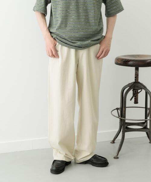 ITEMS URBANRESEARCH(アイテムズ アーバンリサーチ)の「ウェビングベルト ツイルストレートパンツ(その他パンツ・メンズ・アイボリー/ブラック/ベージュ・MEDIUM/LARGE)」の12枚目の写真