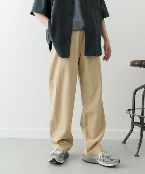 ITEMS URBANRESEARCH(アイテムズ アーバンリサーチ)の「ウェビングベルト ツイルストレートパンツ(その他パンツ・メンズ・アイボリー/ブラック/ベージュ・MEDIUM/LARGE)」の21枚目の写真