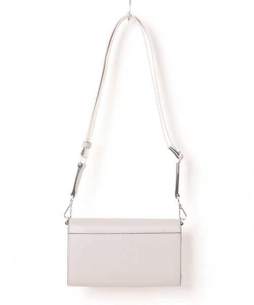 MICHAEL KORS(マイケルコース)の「JET SET ITEM LG ZA WALLET XBODY クロスボディ(ショルダーバッグ・レディース・グレー系・FREE)」の2枚目の写真
