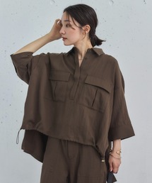 Doux archives | 【セットアップ対応】スキッパードロストシャツ(シャツ/ブラウス)