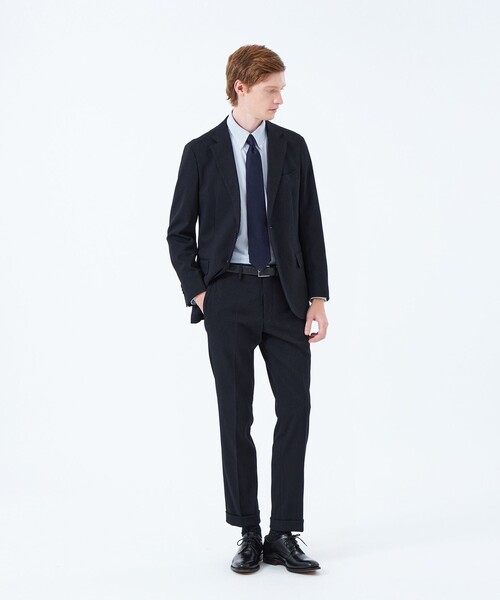 MACKINTOSH PHILOSOPHY(マッキントッシュ フィロソフィー)の「トロッター ボタンダウンシャツ 無地/トリコットストライプ(シャツ/ブラウス・メンズ・ライトブルー/パープル系その他/ホワイト/ブルー系その他7・42/36/40/38)」の8枚目の写真