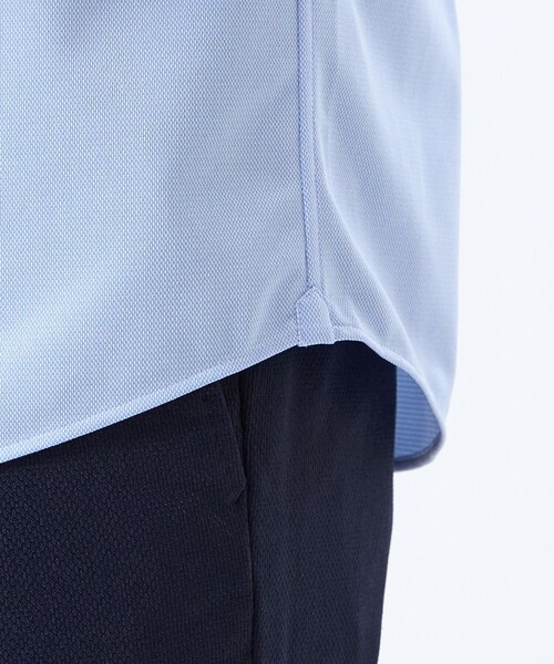 MACKINTOSH PHILOSOPHY(マッキントッシュ フィロソフィー)の「トロッター ボタンダウンシャツ 無地/トリコットストライプ(シャツ/ブラウス・メンズ・ライトブルー/パープル系その他/ホワイト/ブルー系その他7・42/36/40/38)」の15枚目の写真