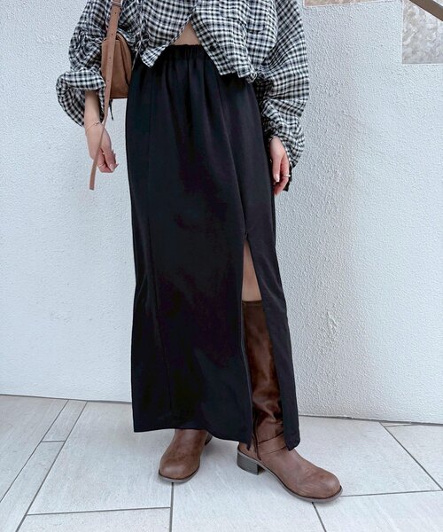 Kastane（カスタネ）の「KANGEKIスカート（スカート・レディース・ブラック・FREE）」の10枚目の写真