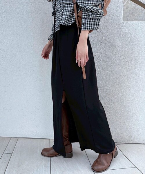 Kastane（カスタネ）の「KANGEKIスカート（スカート・レディース・ブラック・FREE）」の12枚目の写真