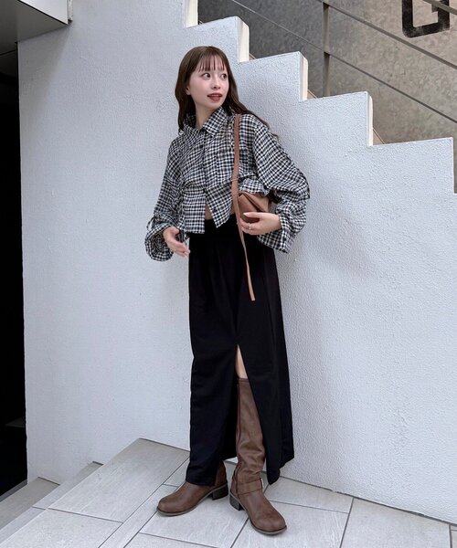 Kastane（カスタネ）の「KANGEKIスカート（スカート・レディース・ブラック・FREE）」の16枚目の写真