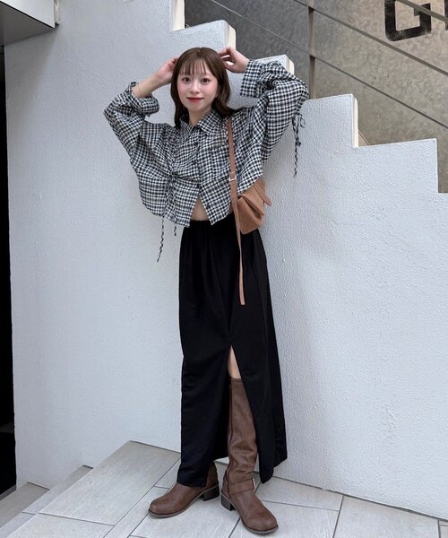 セール】KANGEKIスカート（スカート）｜Kastane（カスタネ）の