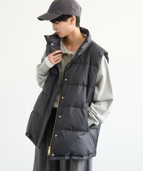 BARNYARDSTORM / サイドZIPダウンベスト＜撥水＞（ダウンベスト