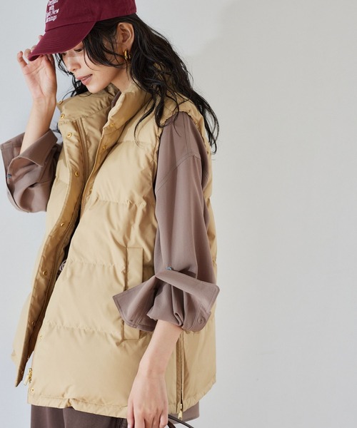 セール】BARNYARDSTORM / サイドZIPダウンベスト＜撥水＞（ダウン