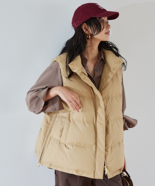 セール】BARNYARDSTORM / サイドZIPダウンベスト＜撥水＞（ダウン