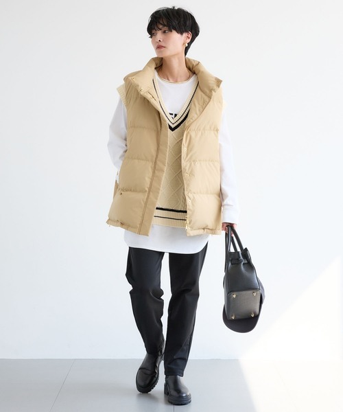 セール】BARNYARDSTORM / サイドZIPダウンベスト＜撥水＞（ダウン