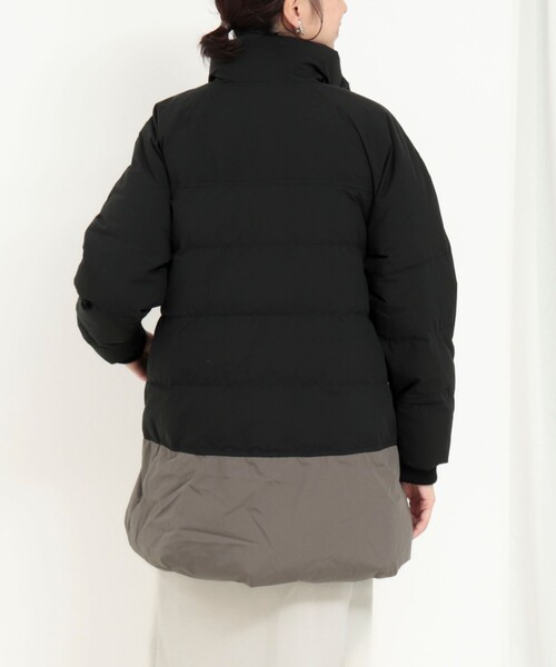 MICO COULIER(ミコクリエ)の「エアリースタンドミドルピュアダウンジャケット(ダウンジャケット/コート・レディース・ブラック系その他/ホワイト系その他・38)」の13枚目の写真