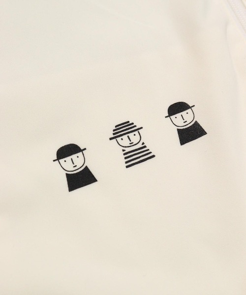 Picone CLUB（ピッコーネクラブ）の「フード付きジップベスト（ベスト・レディース・ホワイト/ブラック・L/M/S）」の8枚目の写真