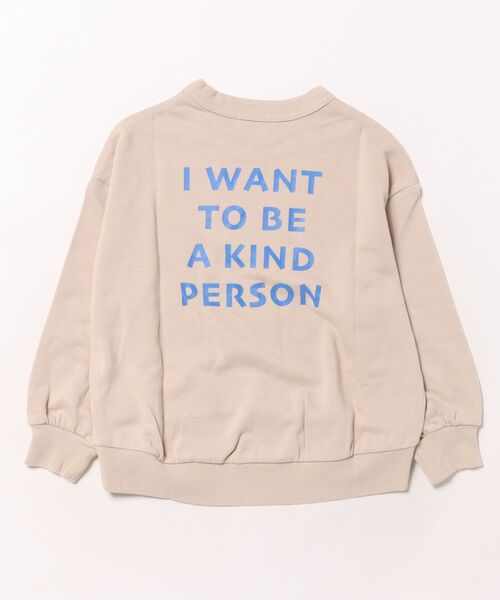 FOV（フォブ）の「フォブ THE ビッグトレーナー（スウェット・キッズ・アッシュブラウン/ホワイト系その他2/ブラック・XL/L/M/S）」の4枚目の写真