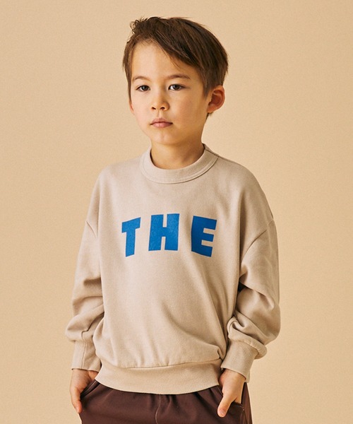 FOV（フォブ）の「フォブ THE ビッグトレーナー（スウェット・キッズ・アッシュブラウン/ホワイト系その他2/ブラック・XL/L/M/S）」の2枚目の写真