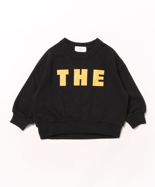 FOV（フォブ）の「フォブ THE ビッグトレーナー（スウェット・キッズ・アッシュブラウン/ホワイト系その他2/ブラック・XL/L/M/S）」の16枚目の写真