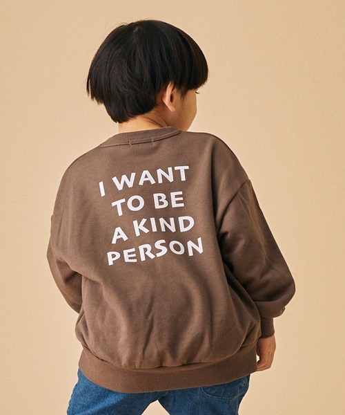 FOV（フォブ）の「フォブ THE ビッグトレーナー（スウェット・キッズ・アッシュブラウン/ホワイト系その他2/ブラック・XL/L/M/S）」の13枚目の写真