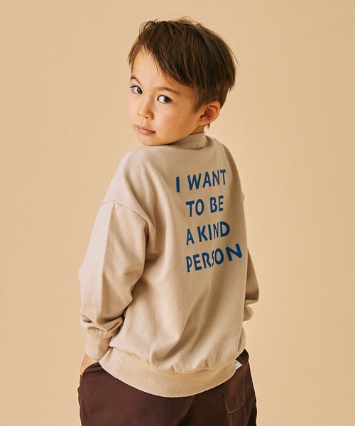 FOV（フォブ）の「フォブ THE ビッグトレーナー（スウェット・キッズ・アッシュブラウン/ホワイト系その他2/ブラック・XL/L/M/S）」の6枚目の写真