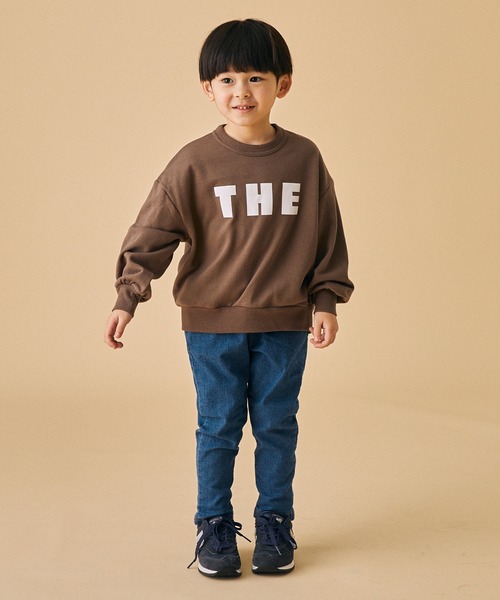 FOV（フォブ）の「フォブ THE ビッグトレーナー（スウェット・キッズ・アッシュブラウン/ホワイト系その他2/ブラック・XL/L/M/S）」の12枚目の写真