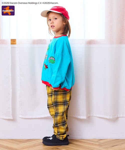 MARKEY'S（マーキーズ）の「【Teenage Mutant Ninja Turtles/ミュータントタートルズ】別注モチーフトレーナー（スウェット・キッズ・チャコール/ターコイズブルー・80/90/100/110/120/130/140/150）」の18枚目の写真