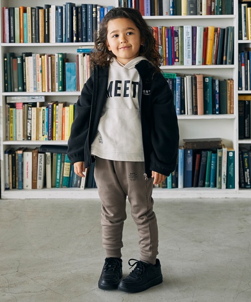 GENERATOR(ジェネレーター)の「GENERATOR/ジェネレーター フリーススタンドカラーJK(その他アウター・キッズ・キャメル/トップグレー/ブラック・XL/L/M)」の6枚目の写真