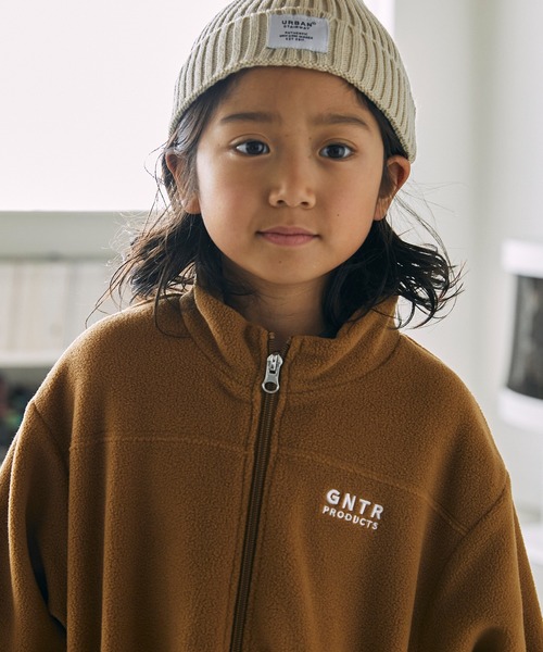 GENERATOR(ジェネレーター)の「GENERATOR/ジェネレーター フリーススタンドカラーJK(その他アウター・キッズ・キャメル/トップグレー/ブラック・XL/L/M)」の9枚目の写真