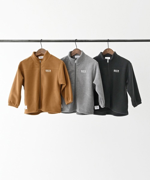 GENERATOR(ジェネレーター)の「GENERATOR/ジェネレーター フリーススタンドカラーJK(その他アウター・キッズ・キャメル/トップグレー/ブラック・XL/L/M)」の13枚目の写真